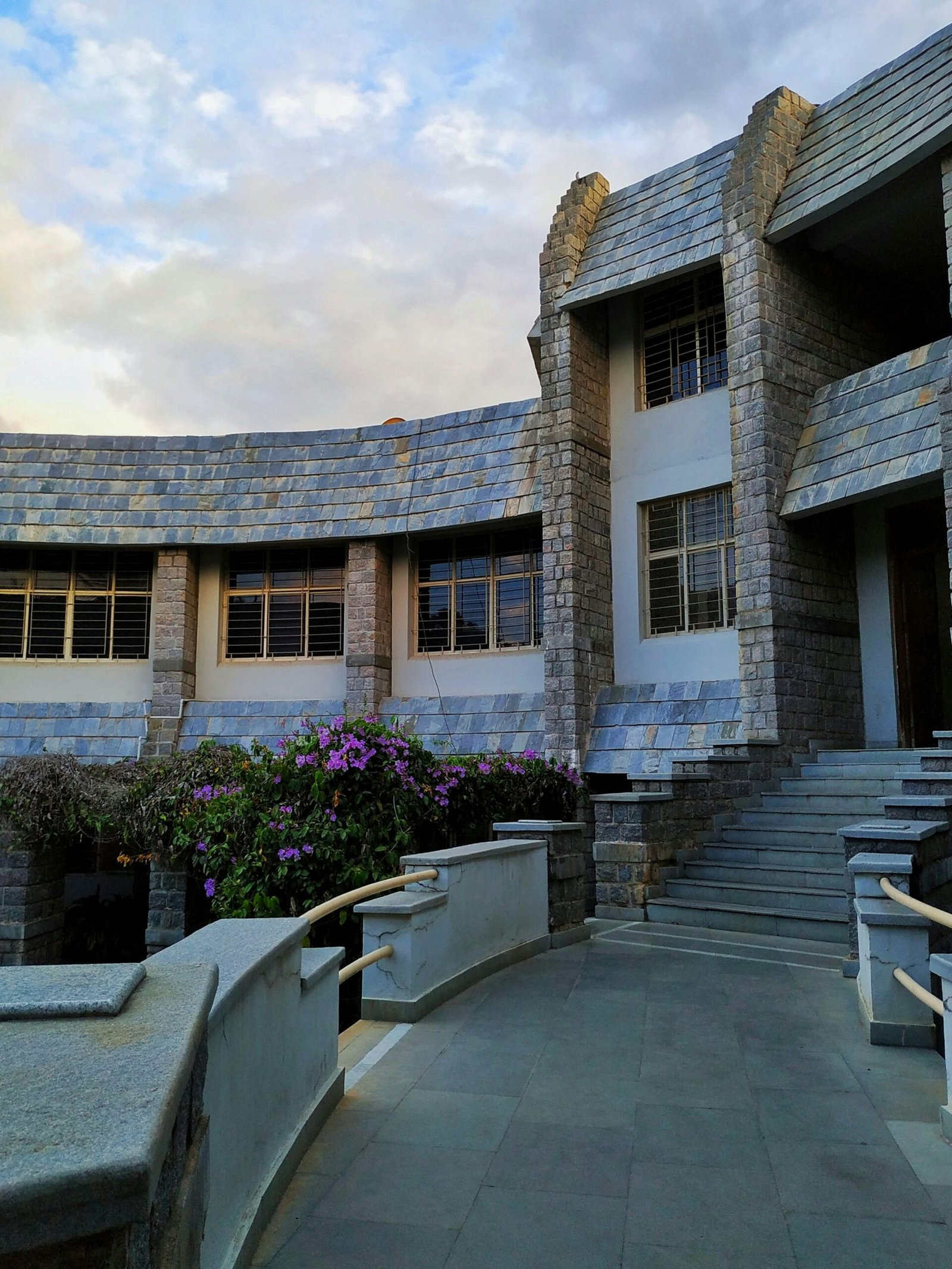 brown and white concrete building